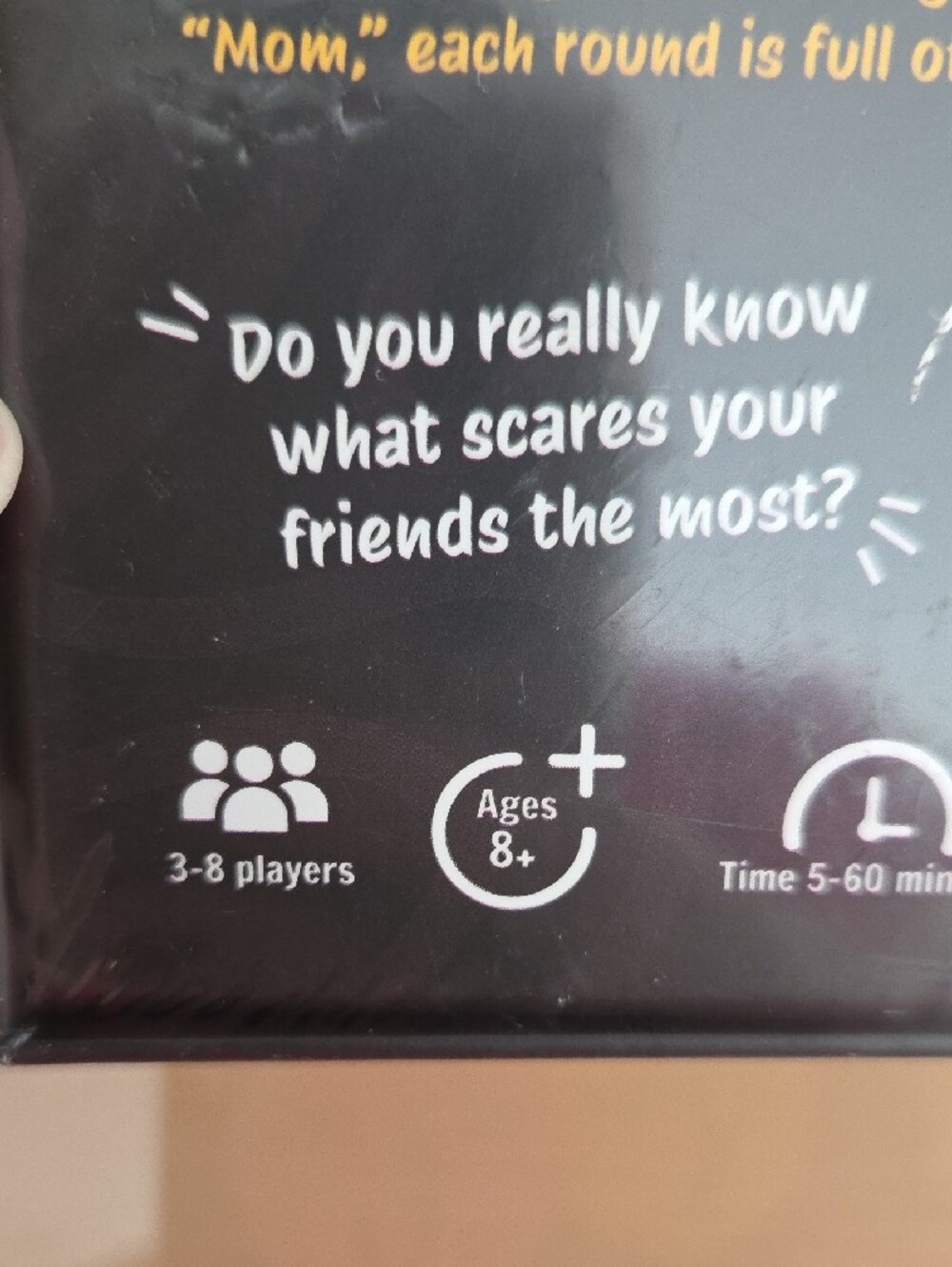 Fear Stack Party Game - Black Box with Colorful Faces, NIB - Picture 4 of 4